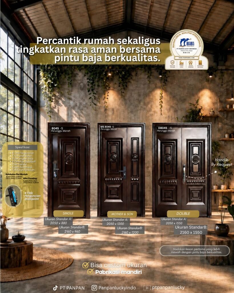 Harga Pintu Baja Terbaru