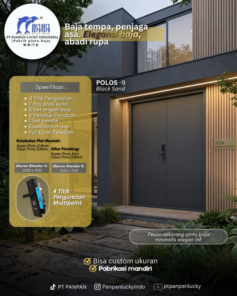 PRODUSEN PINTU BAJA CIANJUR